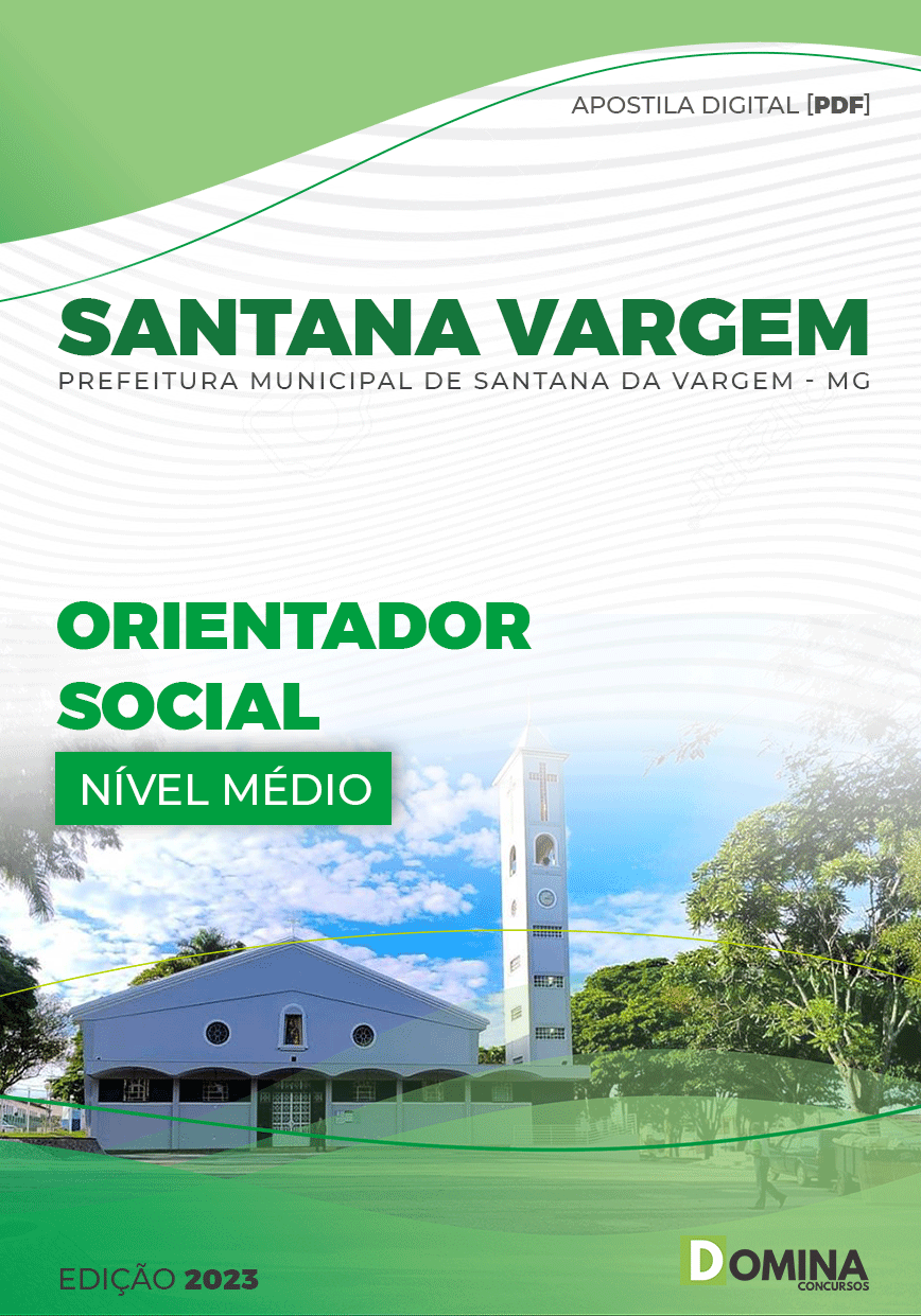 Apostila Pref Santana Vargem MG 2023 Orientador Social