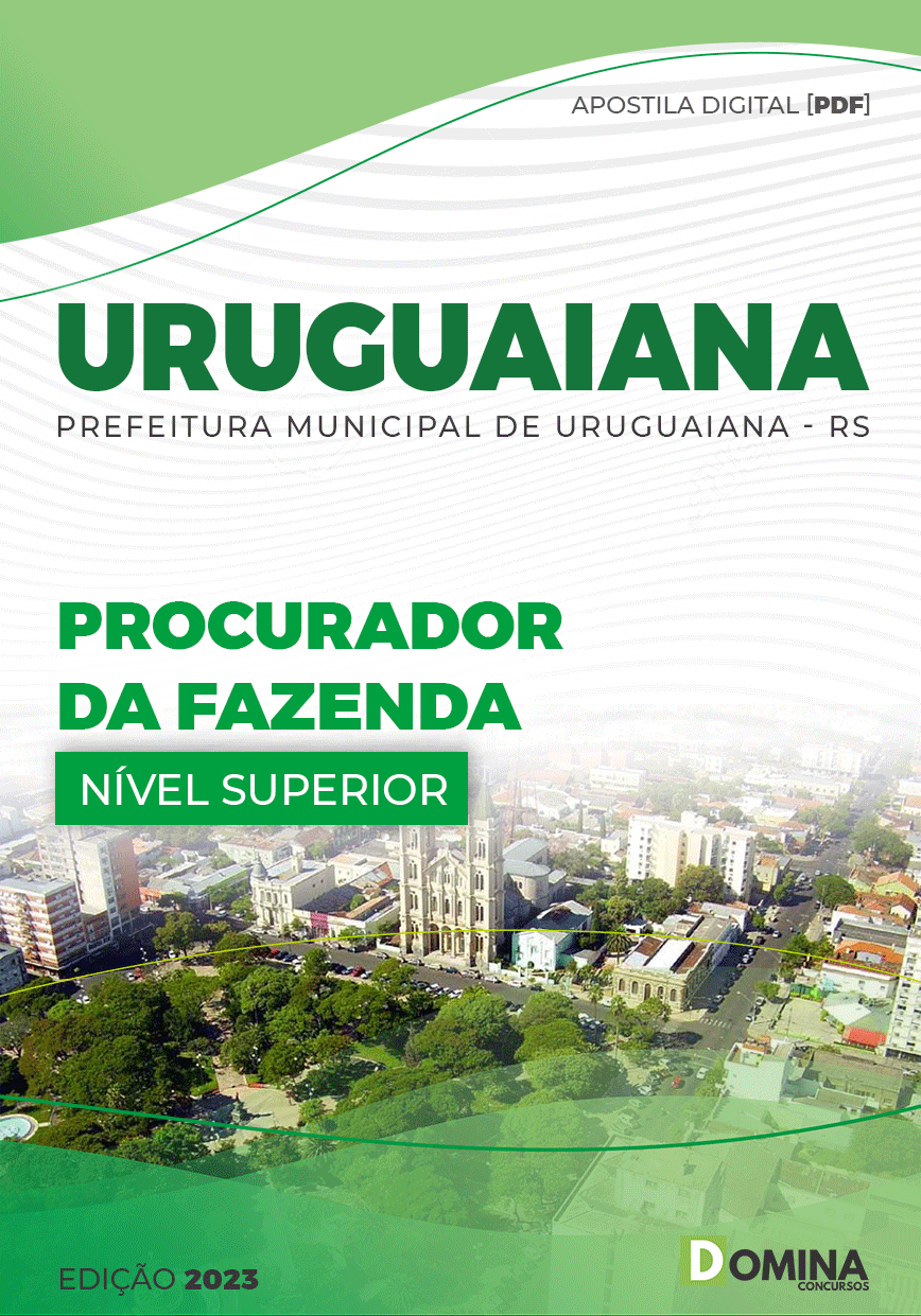 Apostila Pref Uruguaiana RS 2023 Procurador Fazenda