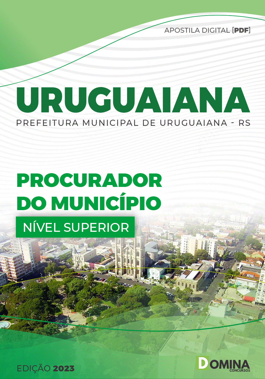 Apostila Pref Uruguaiana RS 2023 Procurador Município