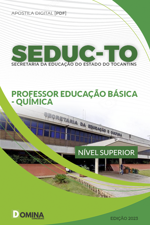 Apostila SEDUC TO 2023 Professor Educação Básica Química