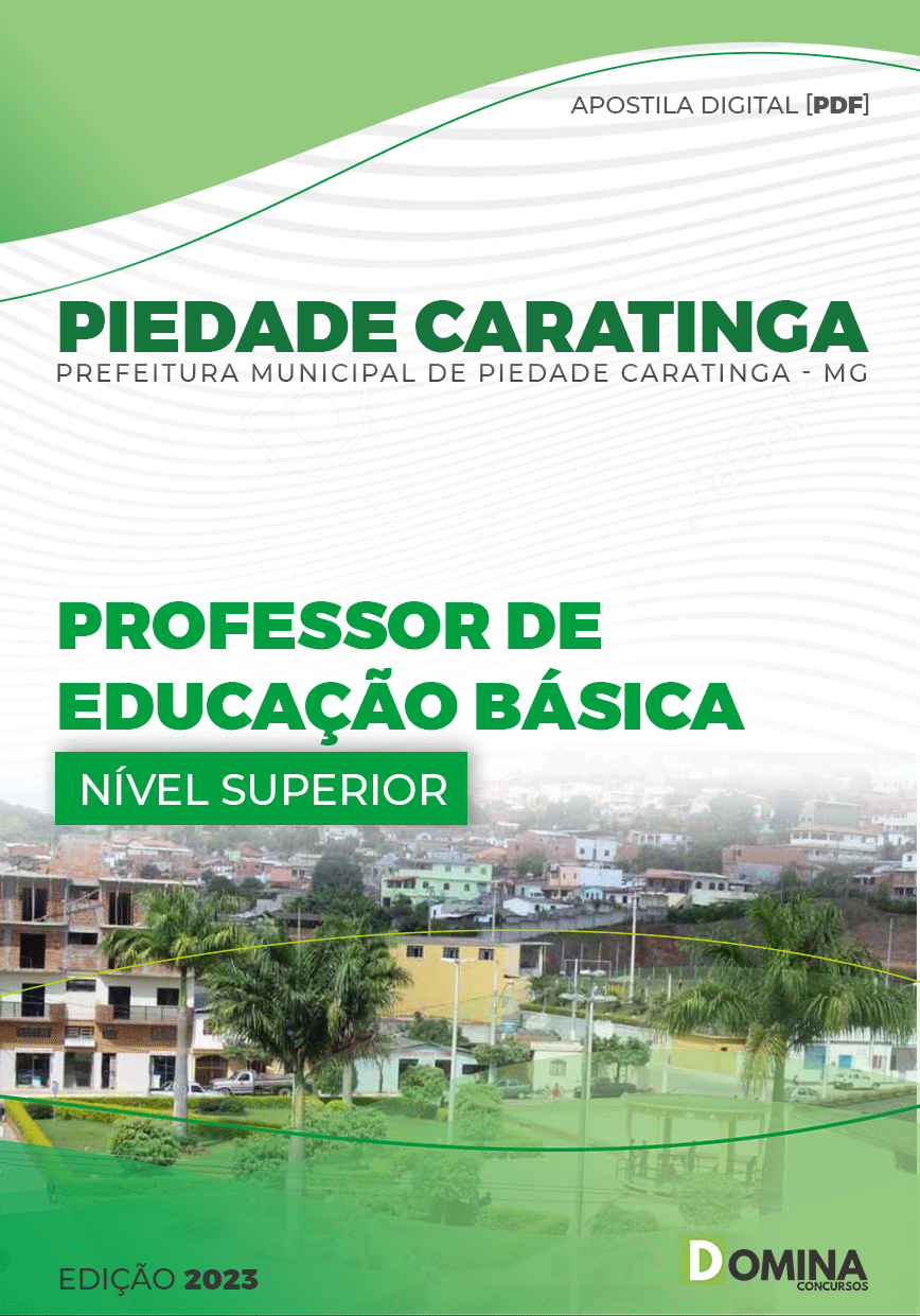 Apostila Pref Piedade Caratinga MG 2023 Professor Educação Básica