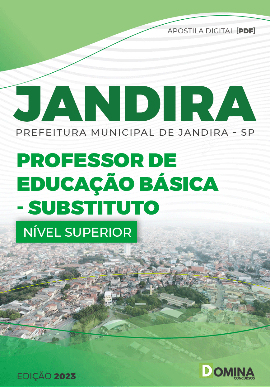 Apostila Concurso Pref Jandira SP 2023 Educador Artística