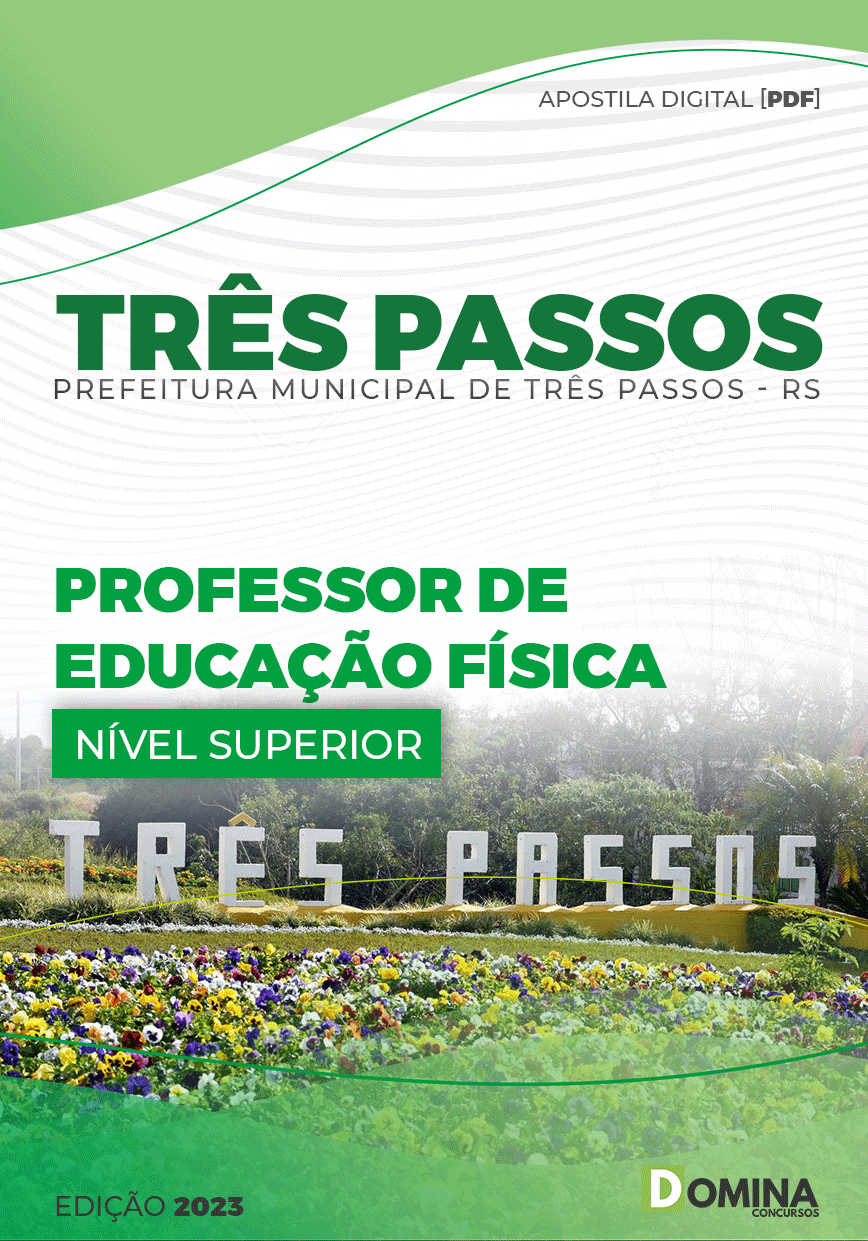 Apostila Pref Três Passos RS 2023 Professor Educação Física