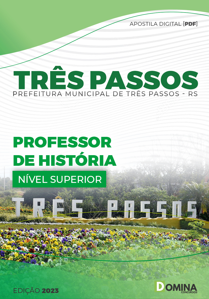 Apostila Digital Pref Três Passos RS 2023 Professor História