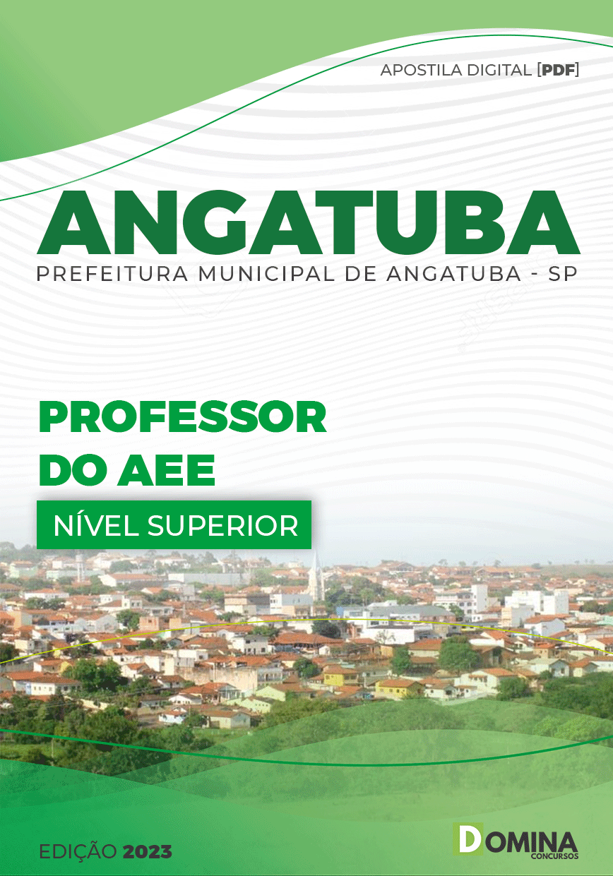 Apostila Concurso Pref Angatuba SP 2023 Professor AEE