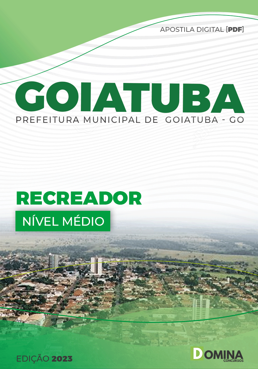 Apostila Concurso Pref Goiatuba GO 2023 Recreador
