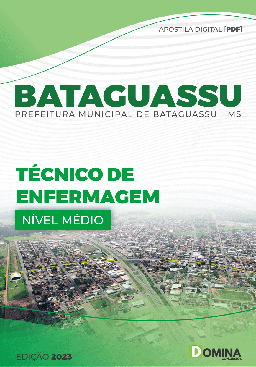Apostila Digital Pref Bataguassu MS 2023 Técnico Enfermagem