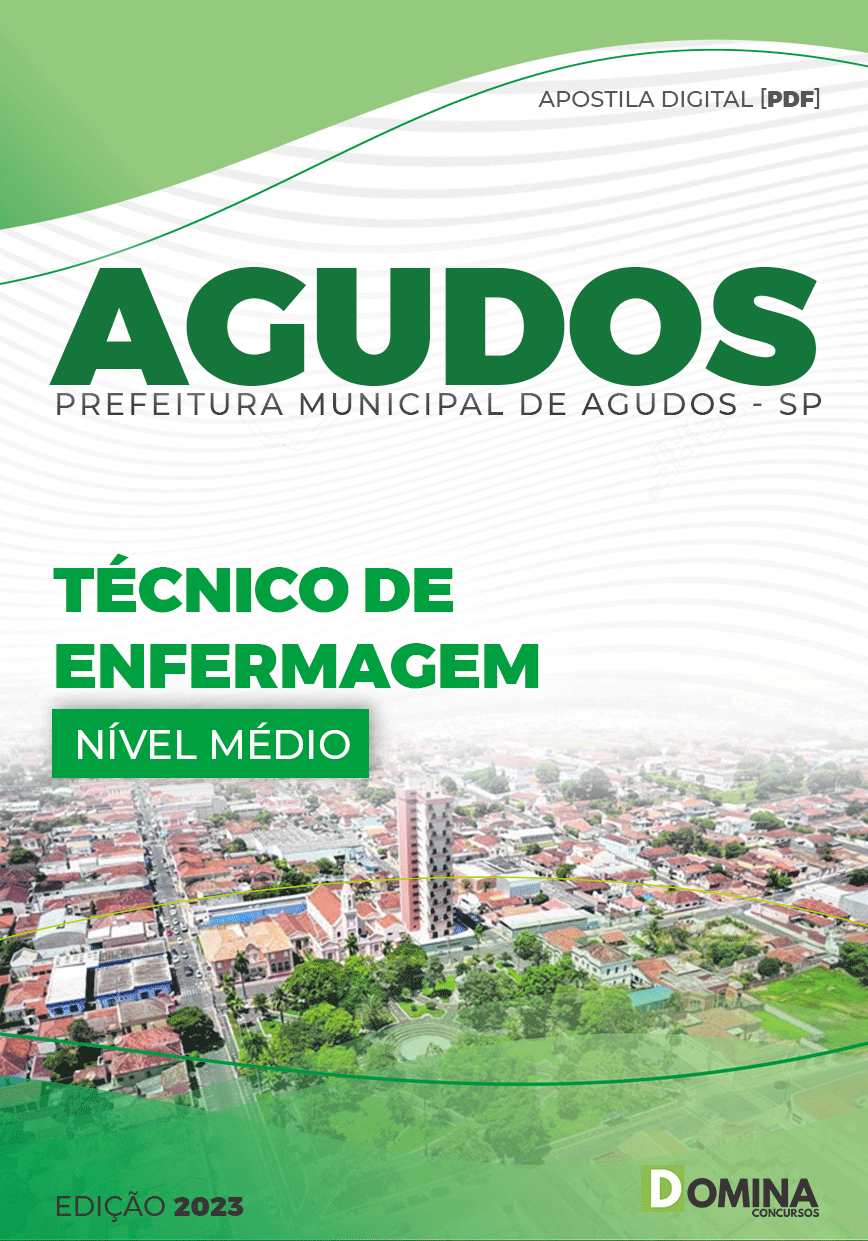 Apostila Concurso Pref Agudos SP 2023 Técnico Enfermagem