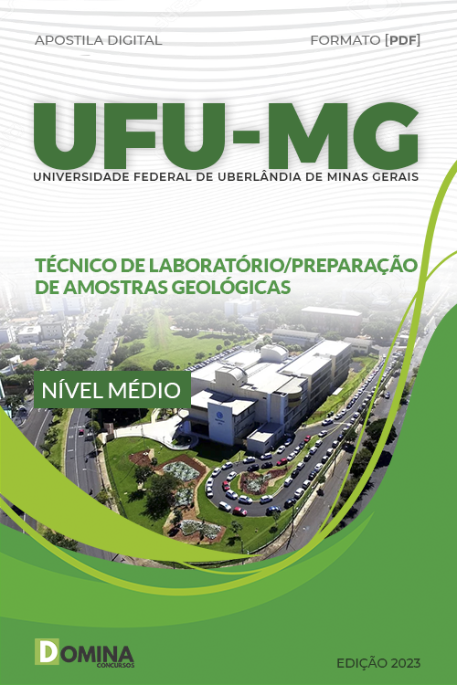 Apostila UFU MG 2023 Técnico Laboratório Preparação Geológica