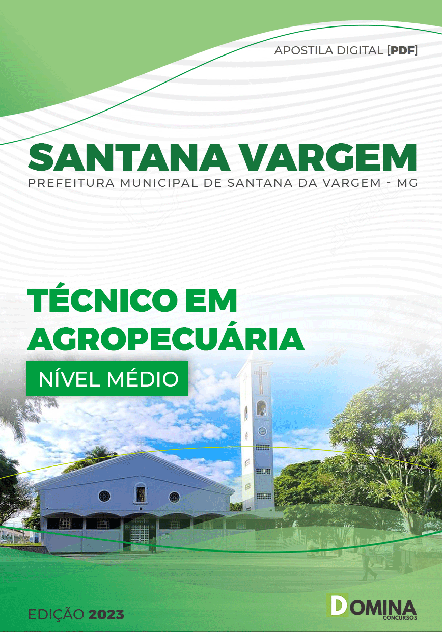 Apostila Pref Santana Vargem MG 2023 Técnico Agropecuária