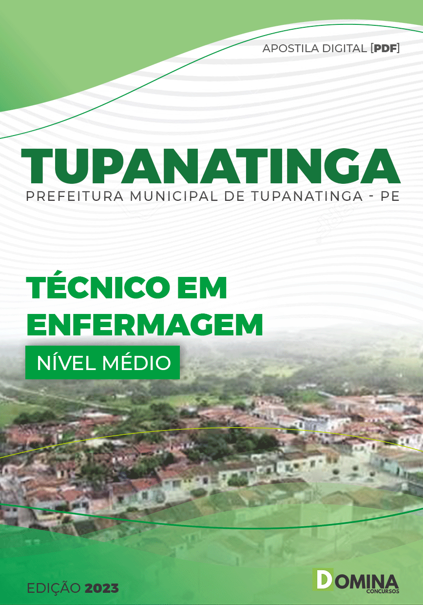 Apostila Pref Tupanatinga PE 2023 Técnico Enfermagem