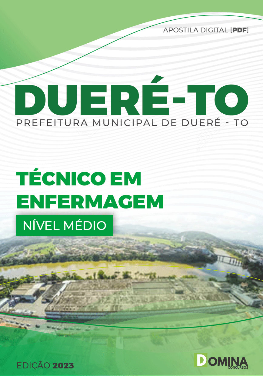 Apostila Digital Pref Dueré TO 2023 Técnico Enfermagem