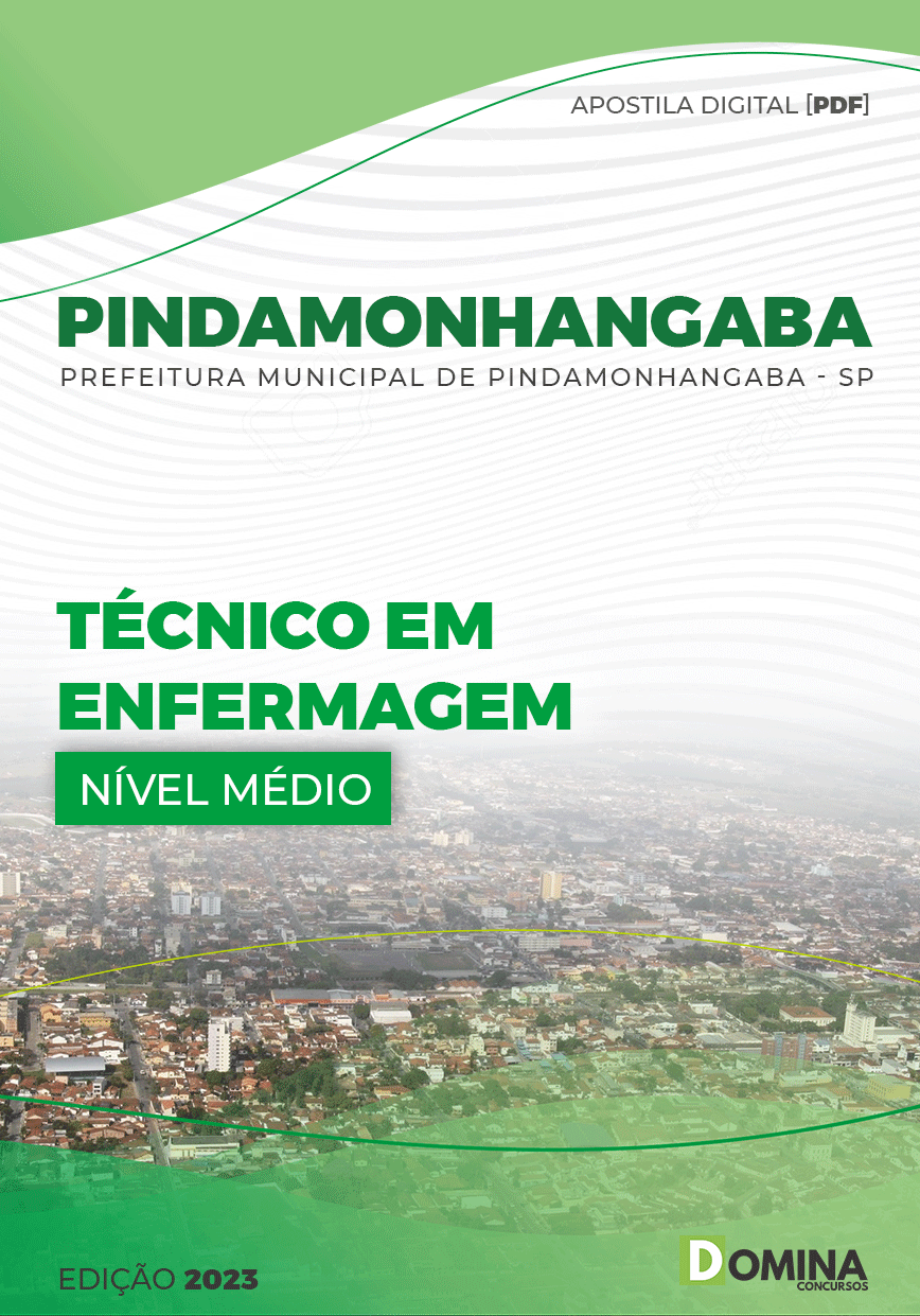 Apostila Pref Pindamonhangaba SP 2023 Técnico Enfermagem