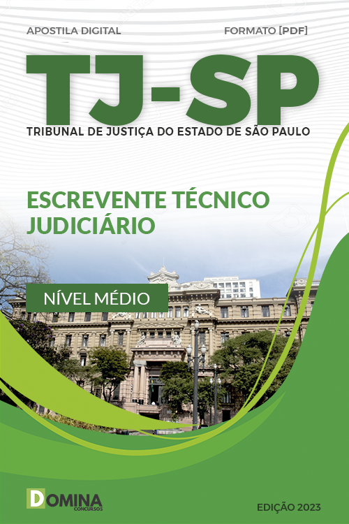 Apostila Concurso TJ SP 2023 Escrevente Técnico Judiciário