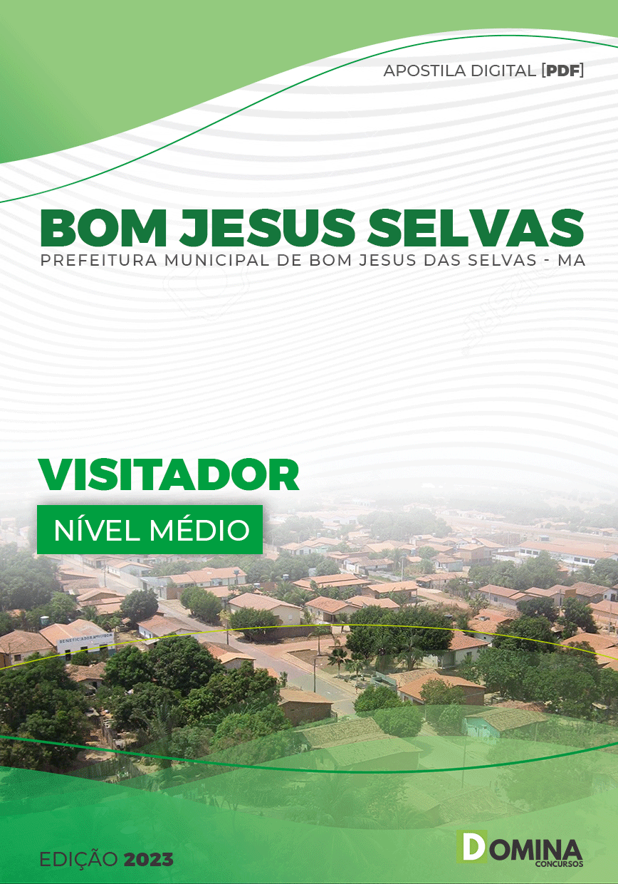 Apostila Pref Bom Jesus Selvas MA 2023 Visitador