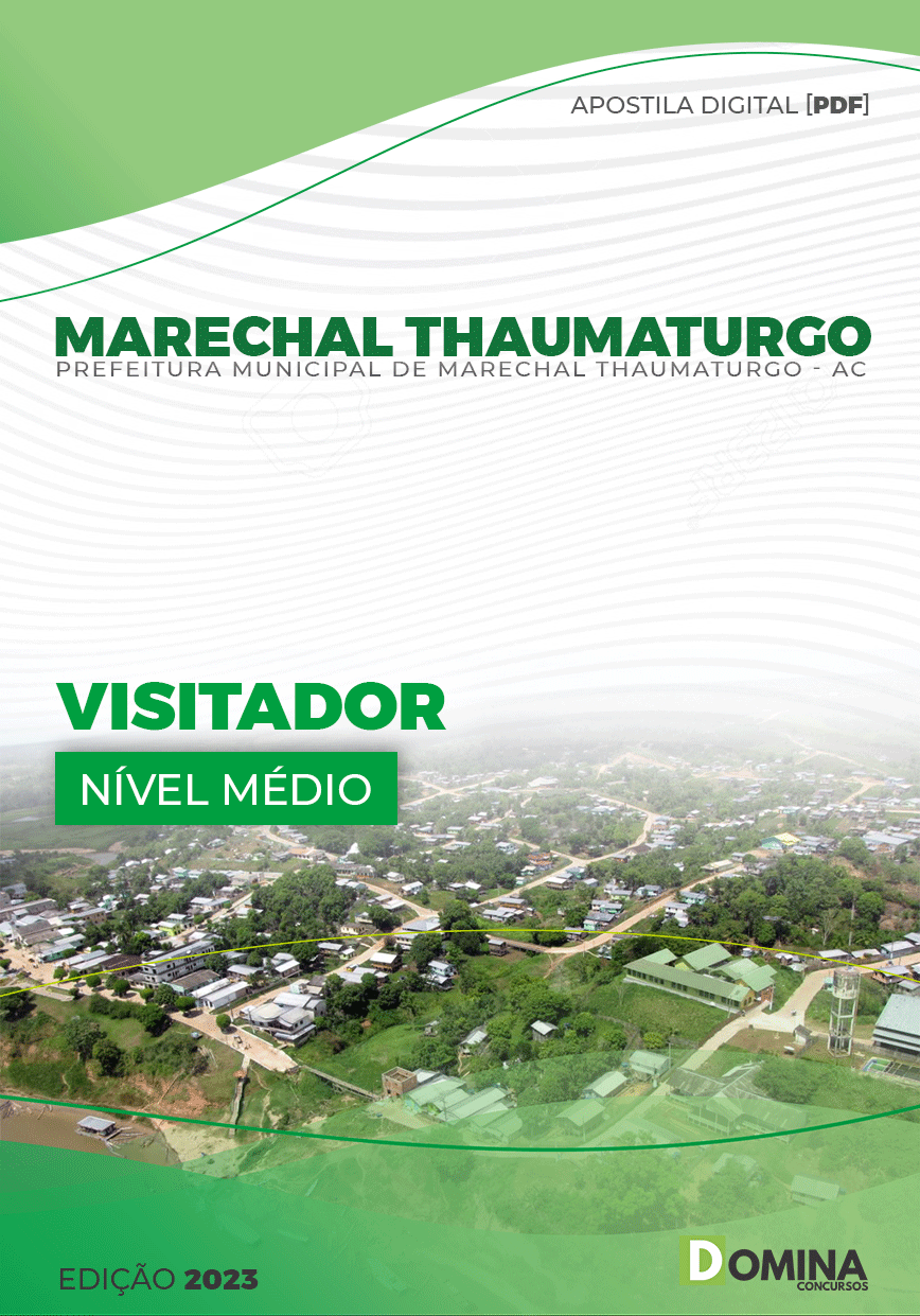 Apostila Pref Marechal Thaumaturgo AC 2023 Visitadora