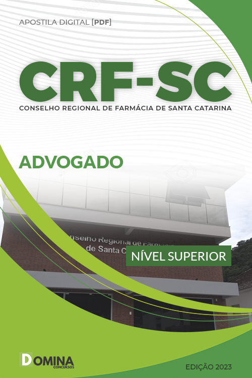Apostila Digital Concurso CRF SC 2023 Advogado