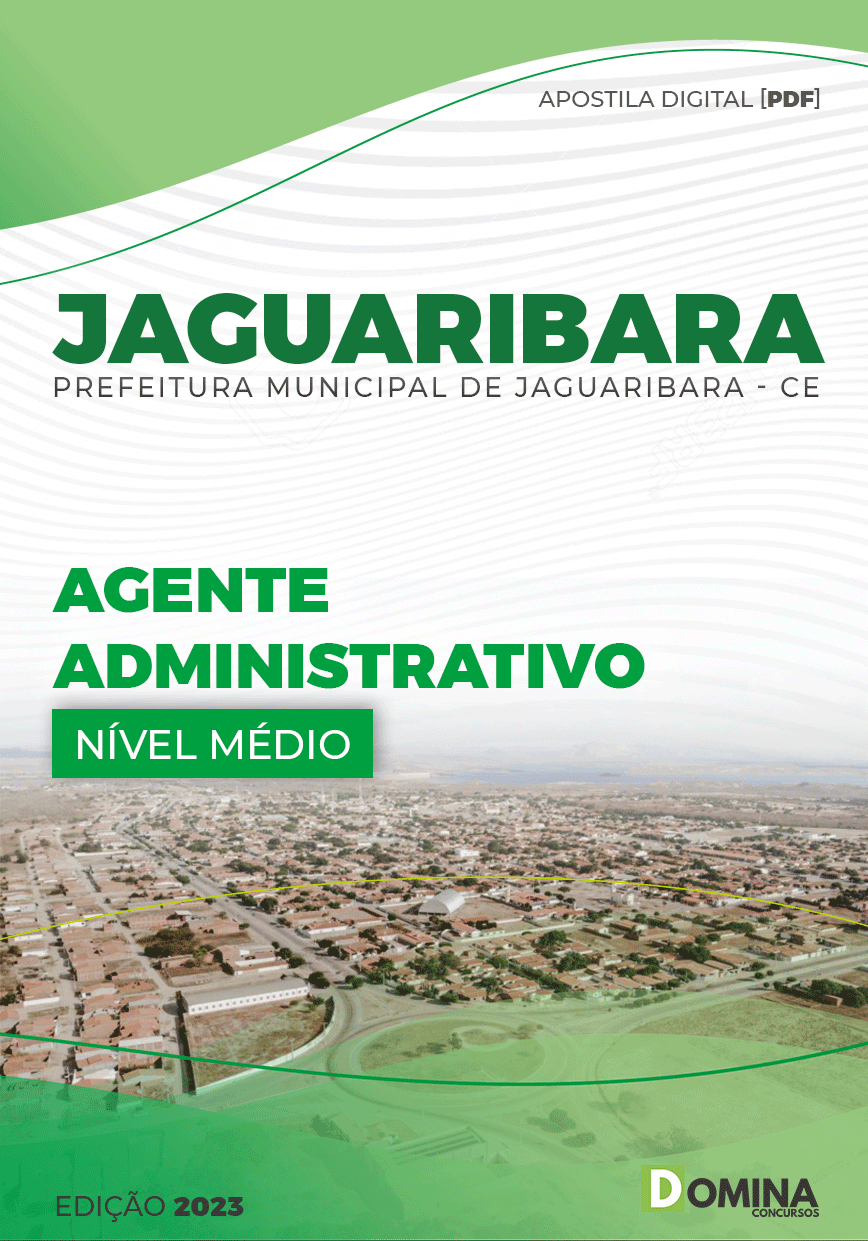 Apostila Pref Jaguaribara CE 2023 Agente Administrativo
