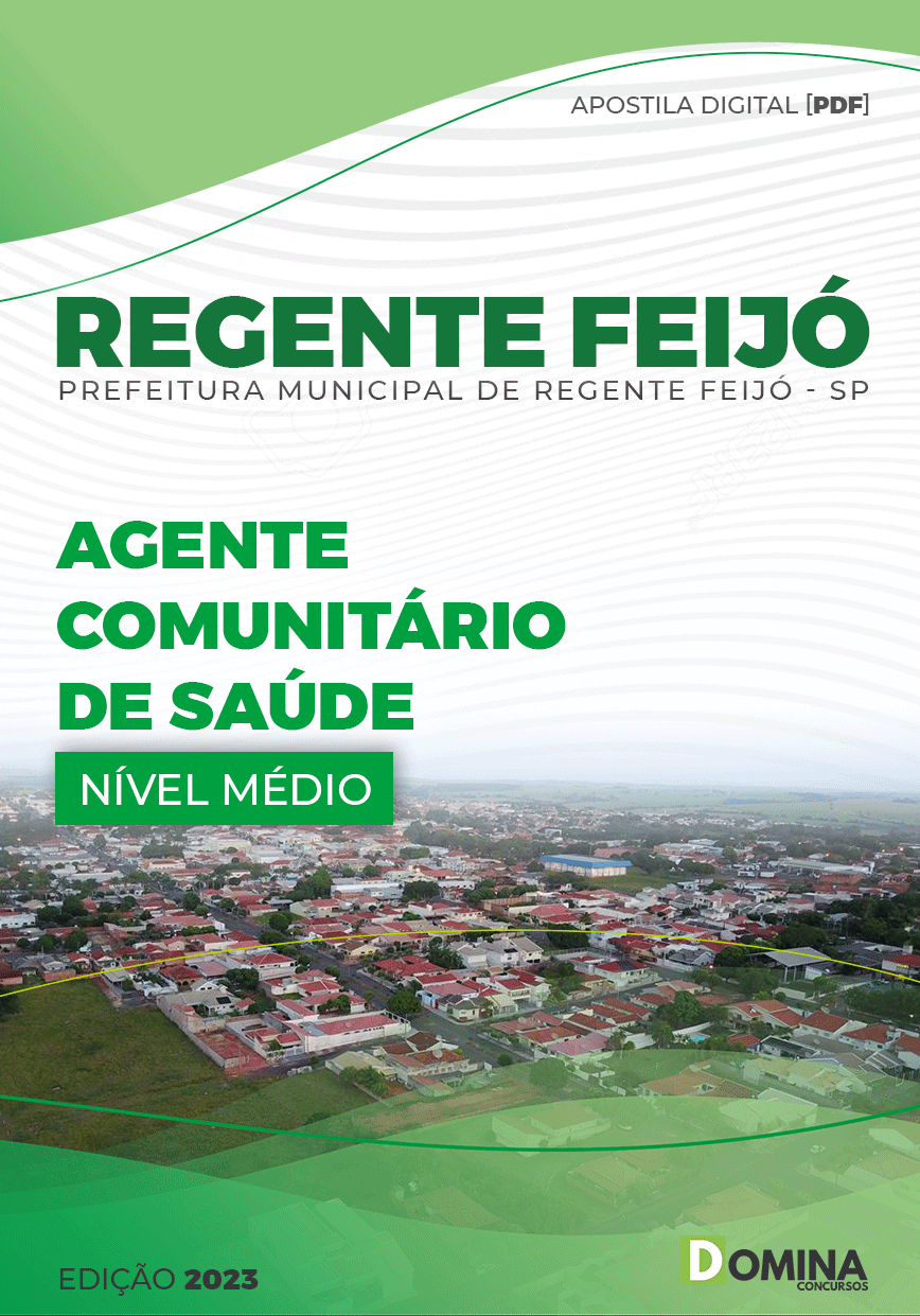 Apostila Pref Regente Feijó SP 2023 Agente Comunitário Saúde