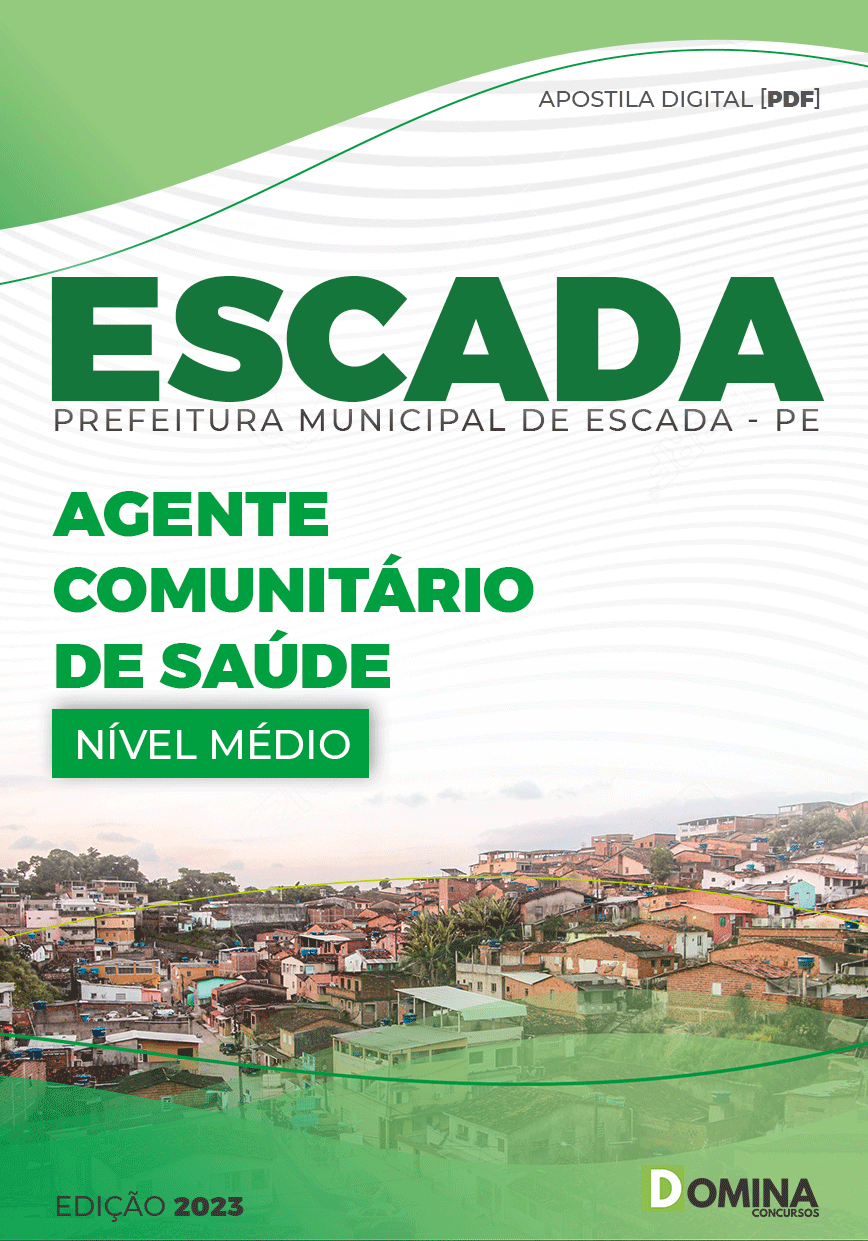 Apostila Pref Escada PE 2023 Agente Comunitário Saúde