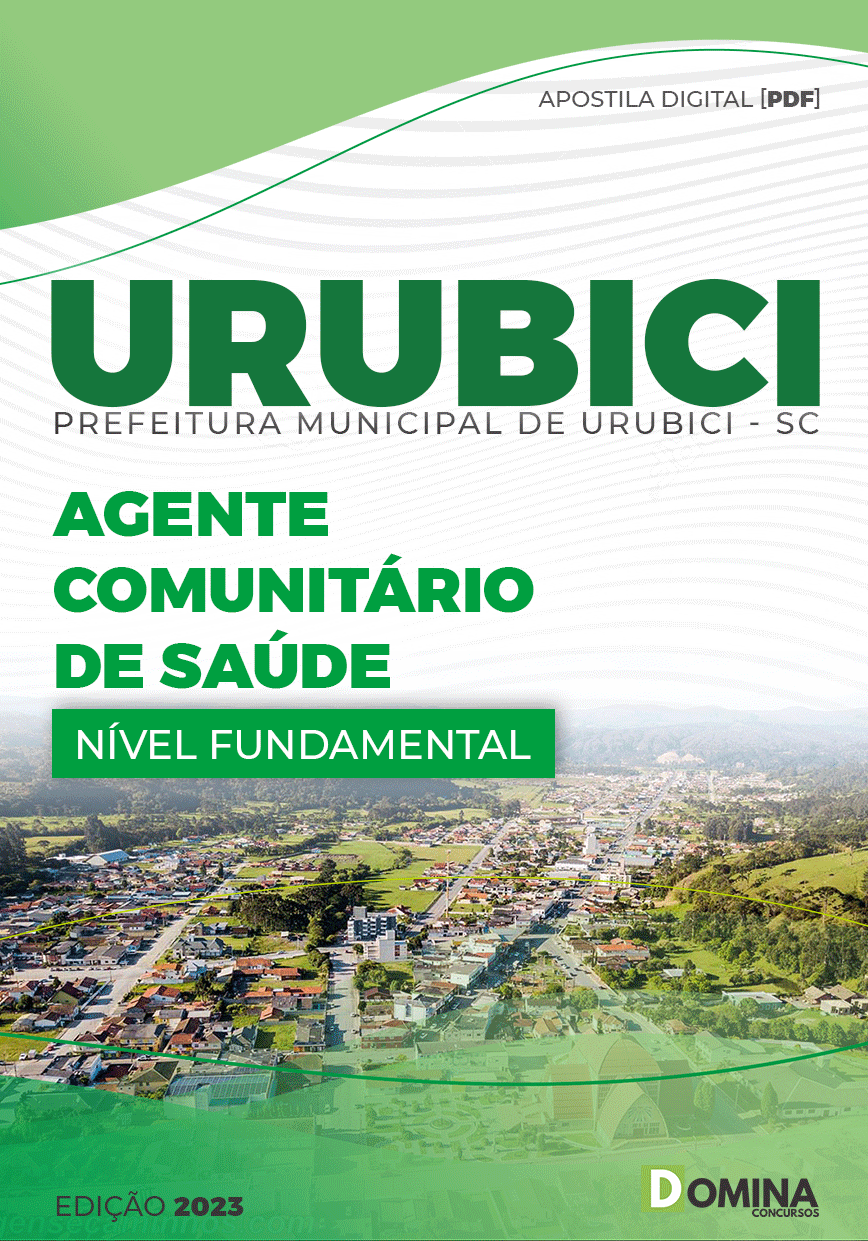 Apostila Pref Urubici SC 2023 Agente Comunitário Saúde