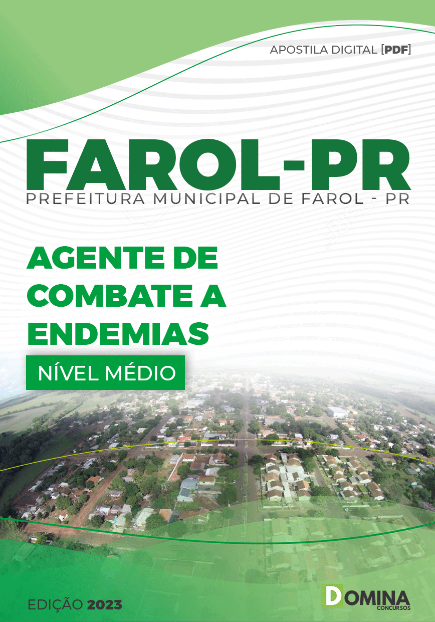 Apostila Pref Farol PR 2023 Agente Combate Endemias