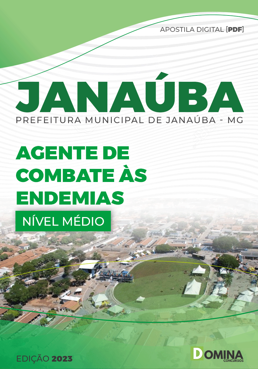 Apostila Pref Janaúba MG 2023 Agente Combate Endemias