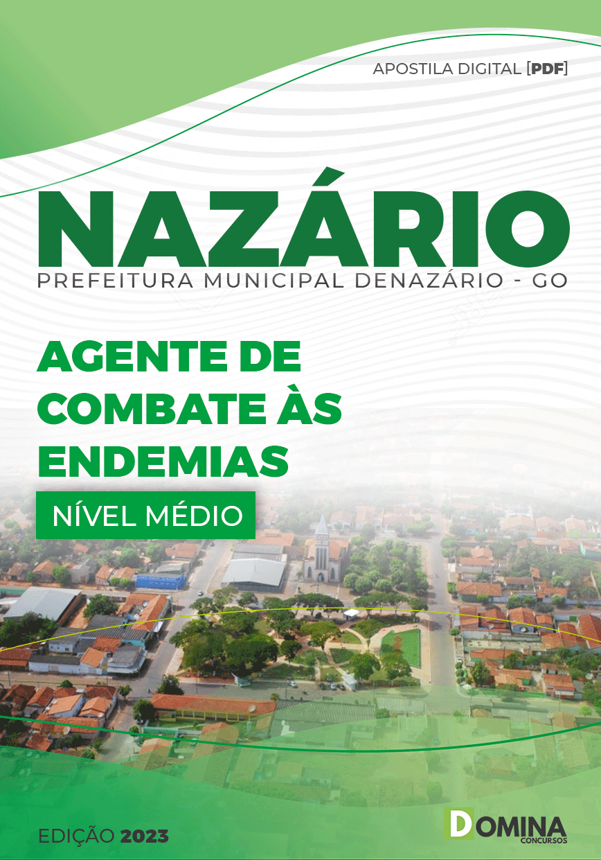 Apostila Pref Nazário GO 2023 Agente Combate Endemias