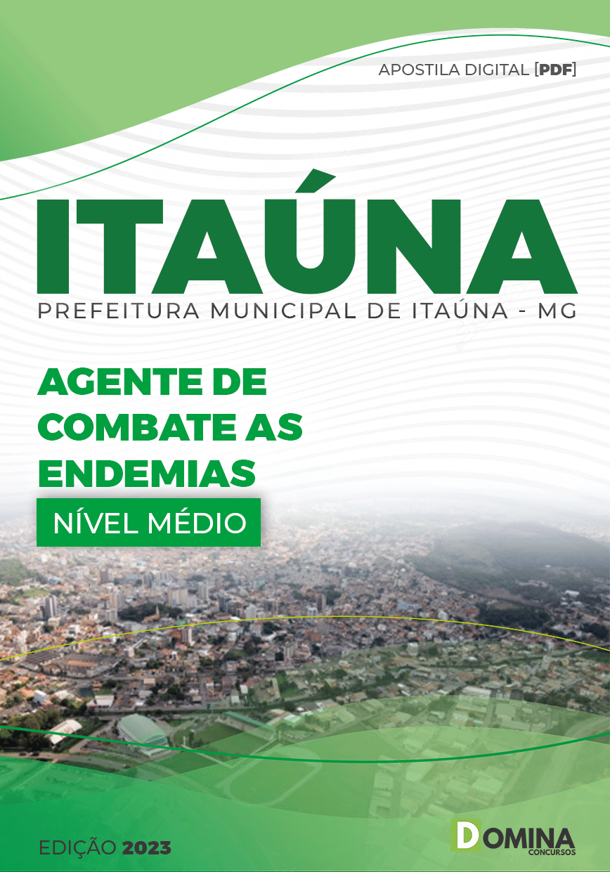 Apostila Pref Itaúna MG 2023 Agente Combate Endemias