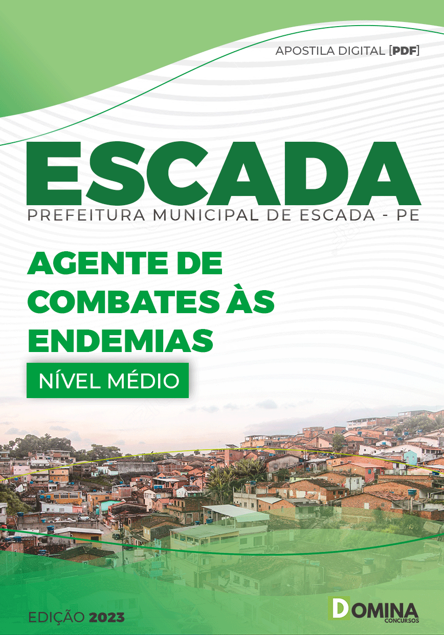 Apostila Pref Escada PE 2023 Agente Combate Endemias