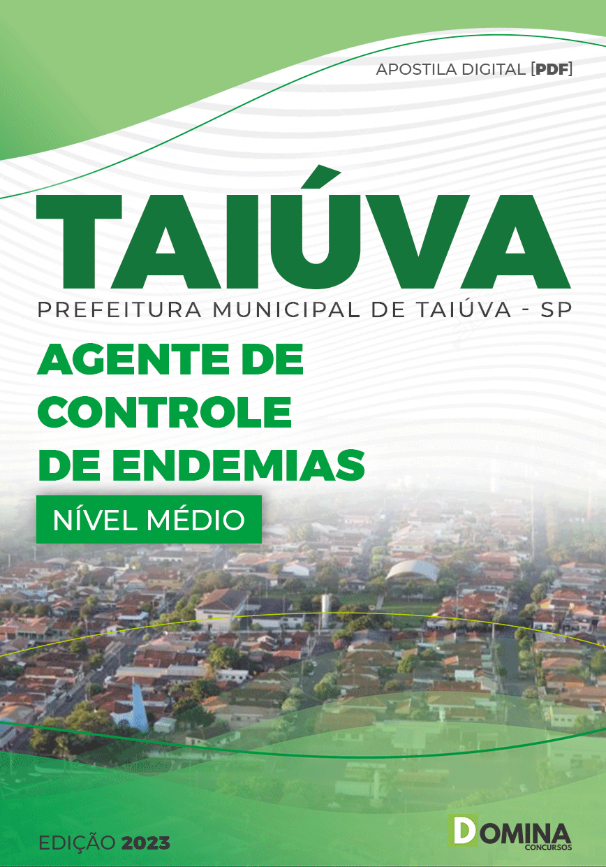 Apostila Pref Taiúva SP 2023 Agente Controle Endemias