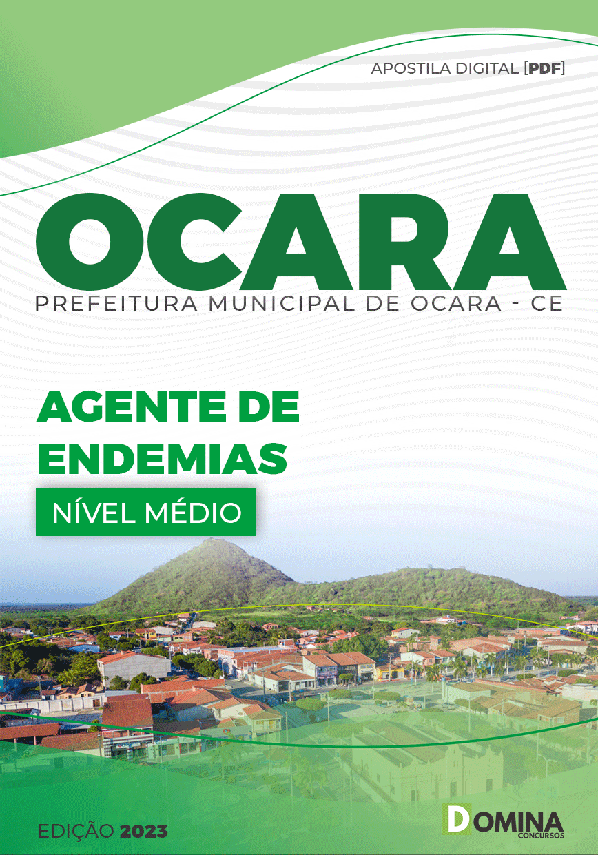 Apostila Digital Pref Ocara CE 2023 Agente Endemias