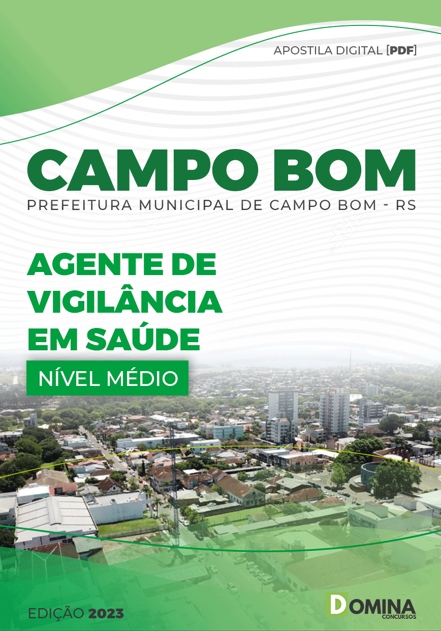 Apostila Pref Campo Bom RS 2023 Agente Vigilância Saúde