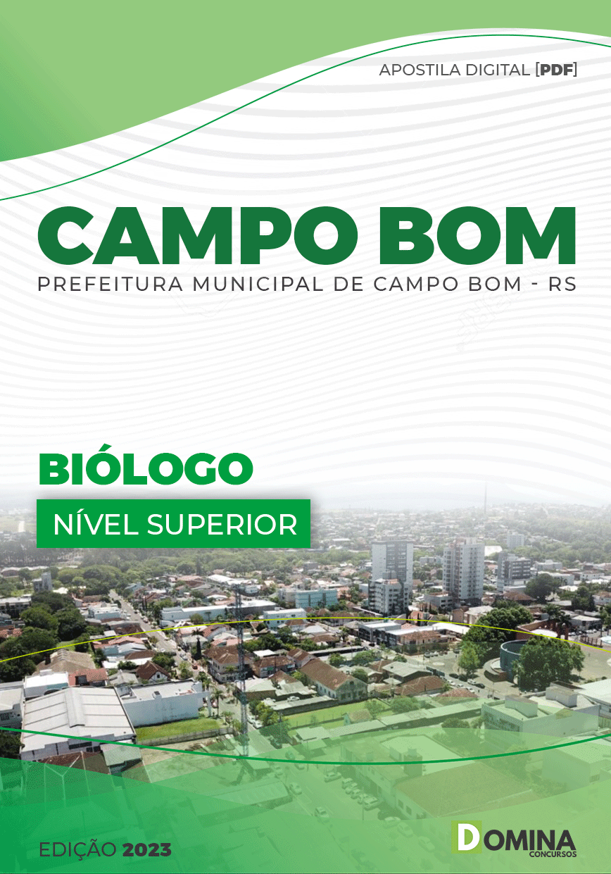 Apostila Digital Pref Campo Bom RS 2023 Biólogo