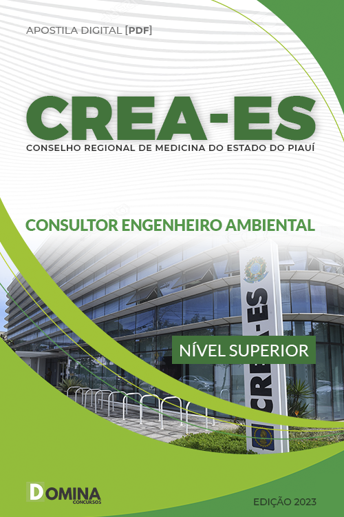 Apostila Concurso CREA ES 2023 Consultor Engenheiro Civil