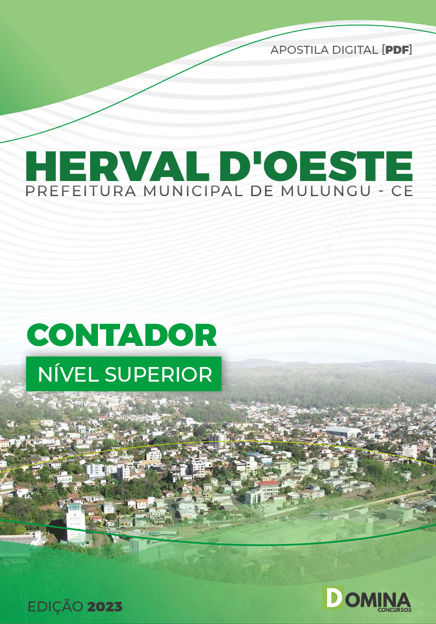 Apostila Contador Mundo Novo MS 2025