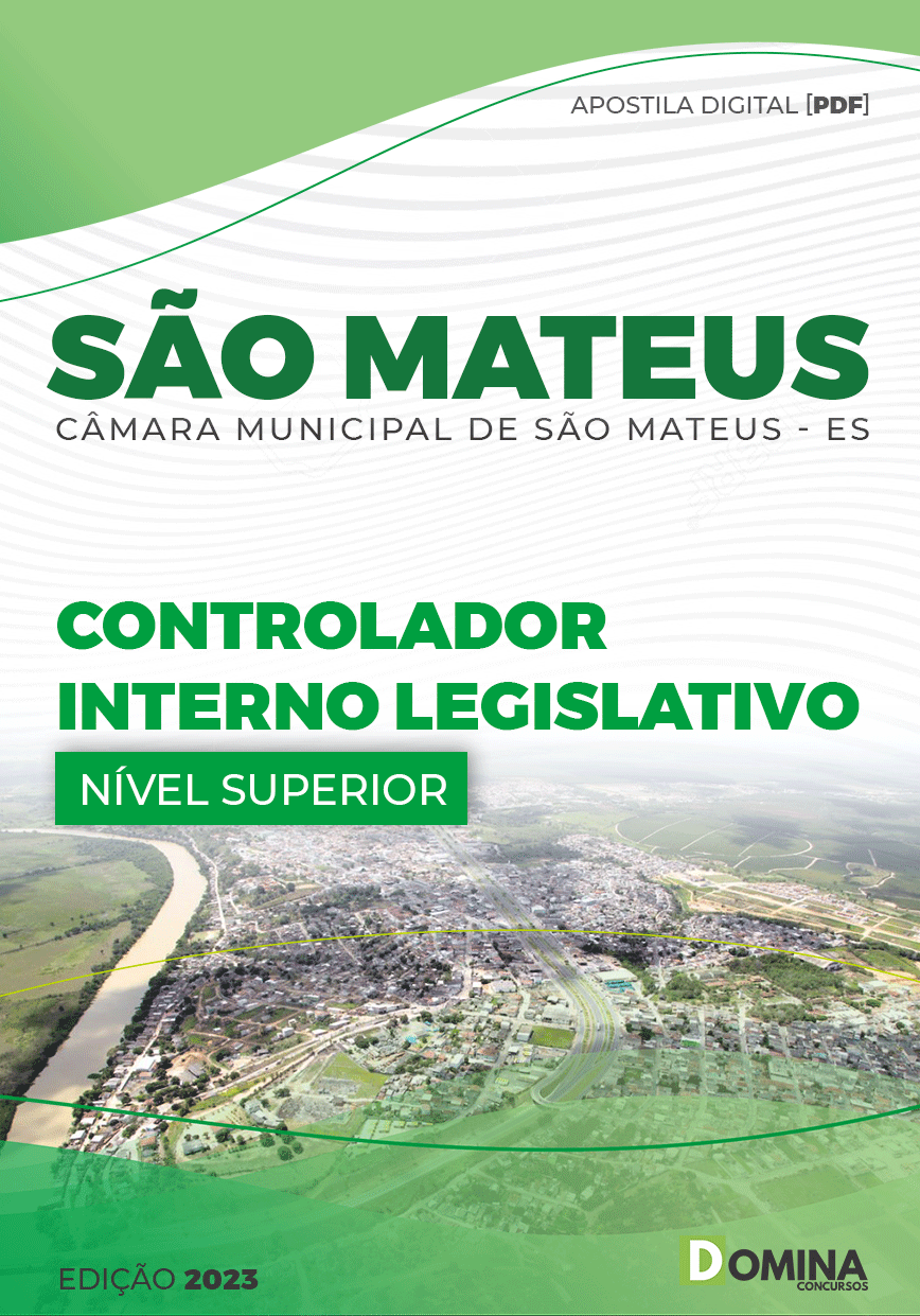 Apostila Câmara São Mateus ES 2023 Controlado Interno Legislativo