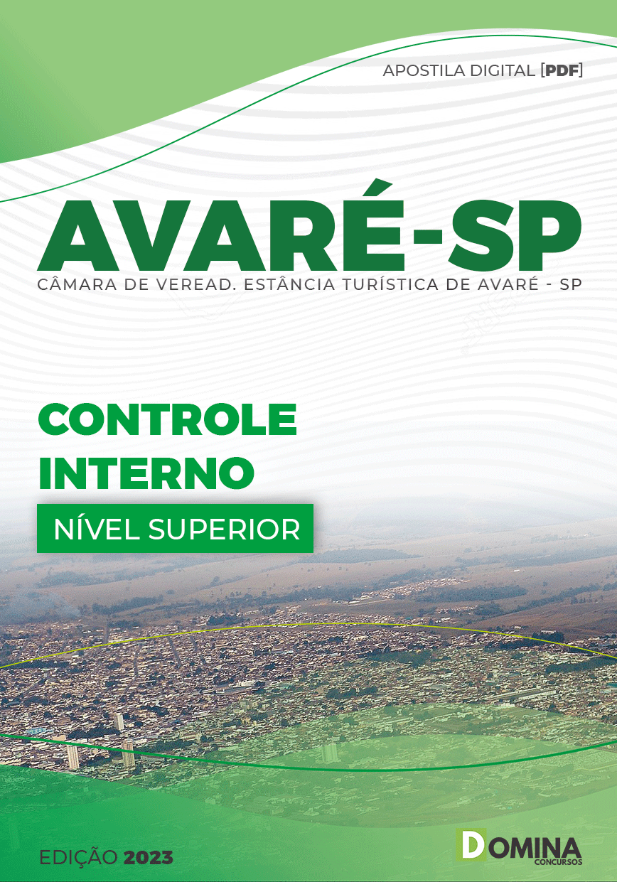 Apostila Câmara Avaré SP 2023 Controlador Interno