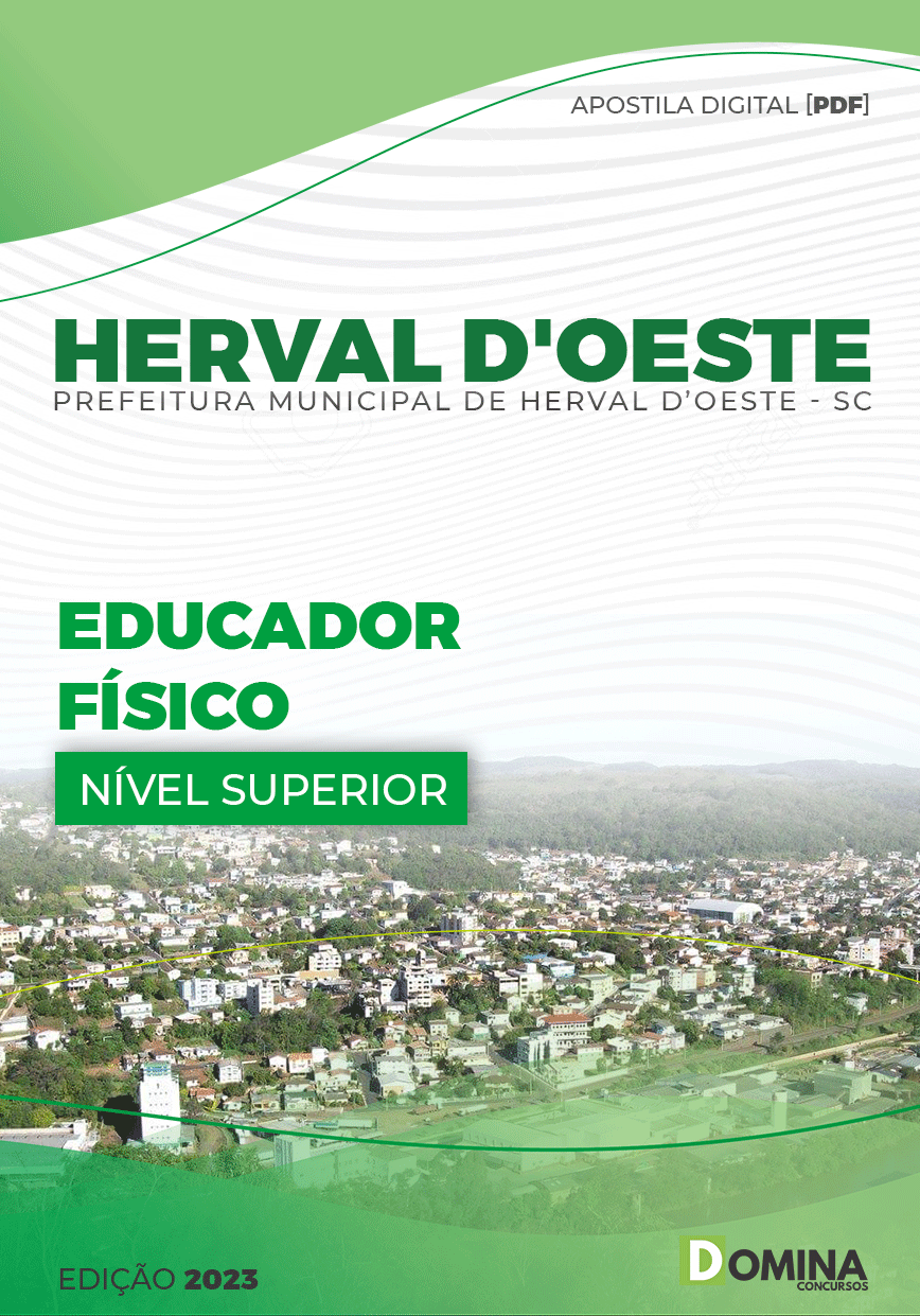 Apostila Pref Herval D’Oeste SC 2023 Educador Físico