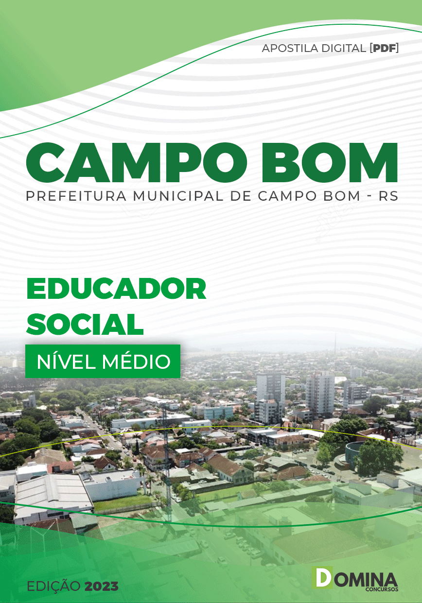 Apostila Digital Pref Campo Bom RS 2023 Educador Social