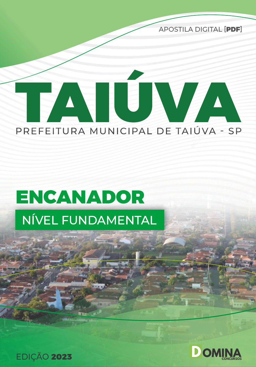 Apostila Digital Concurso Pref Taiúva SP 2023 Encanador