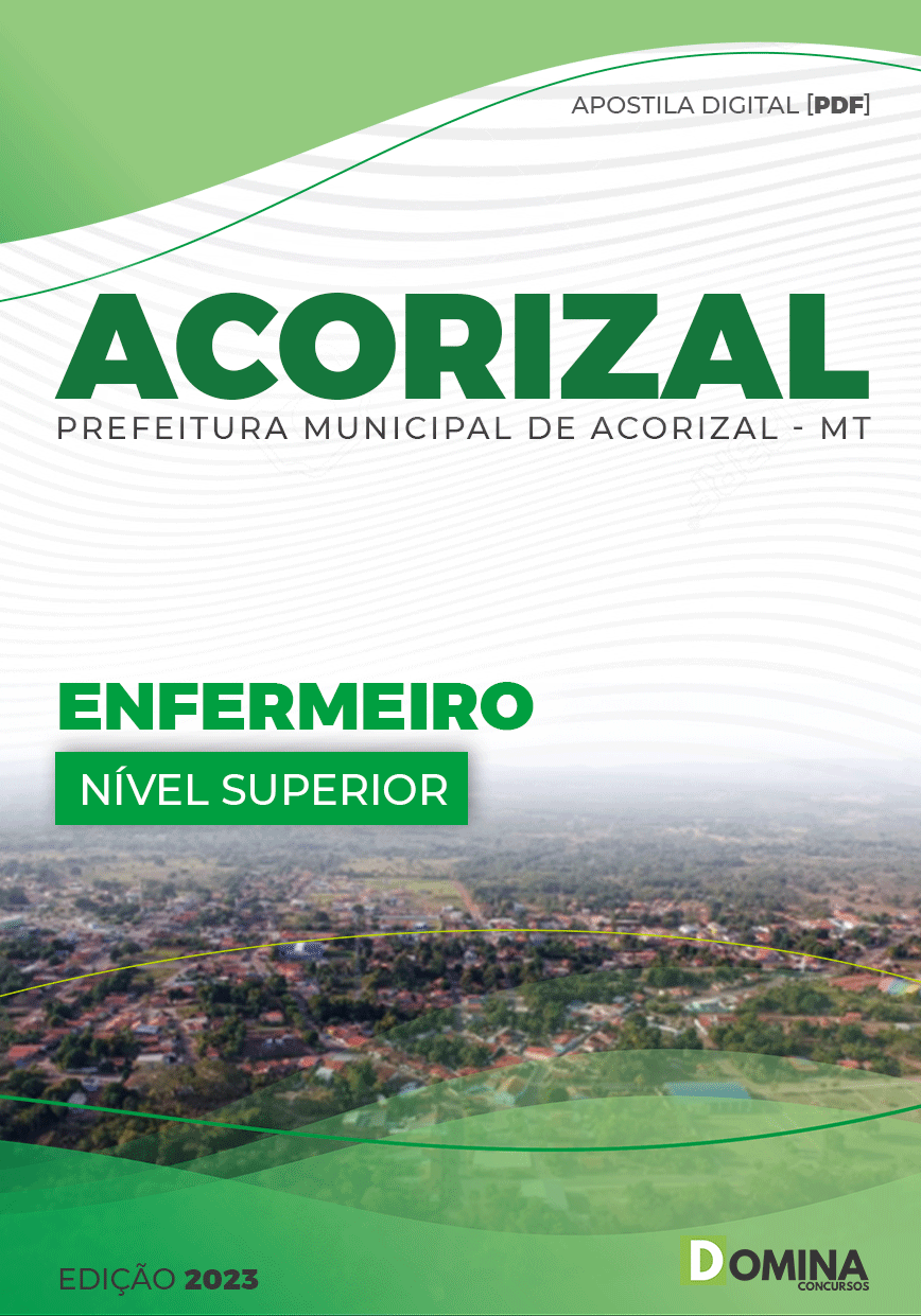 Apostila Digital Pref Acorizal MT 2023 Enfermeiro