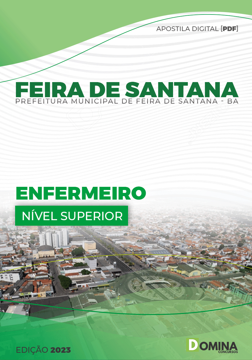 Apostila Digital Pref Feira Santana BA 2023 Enfermeiro
