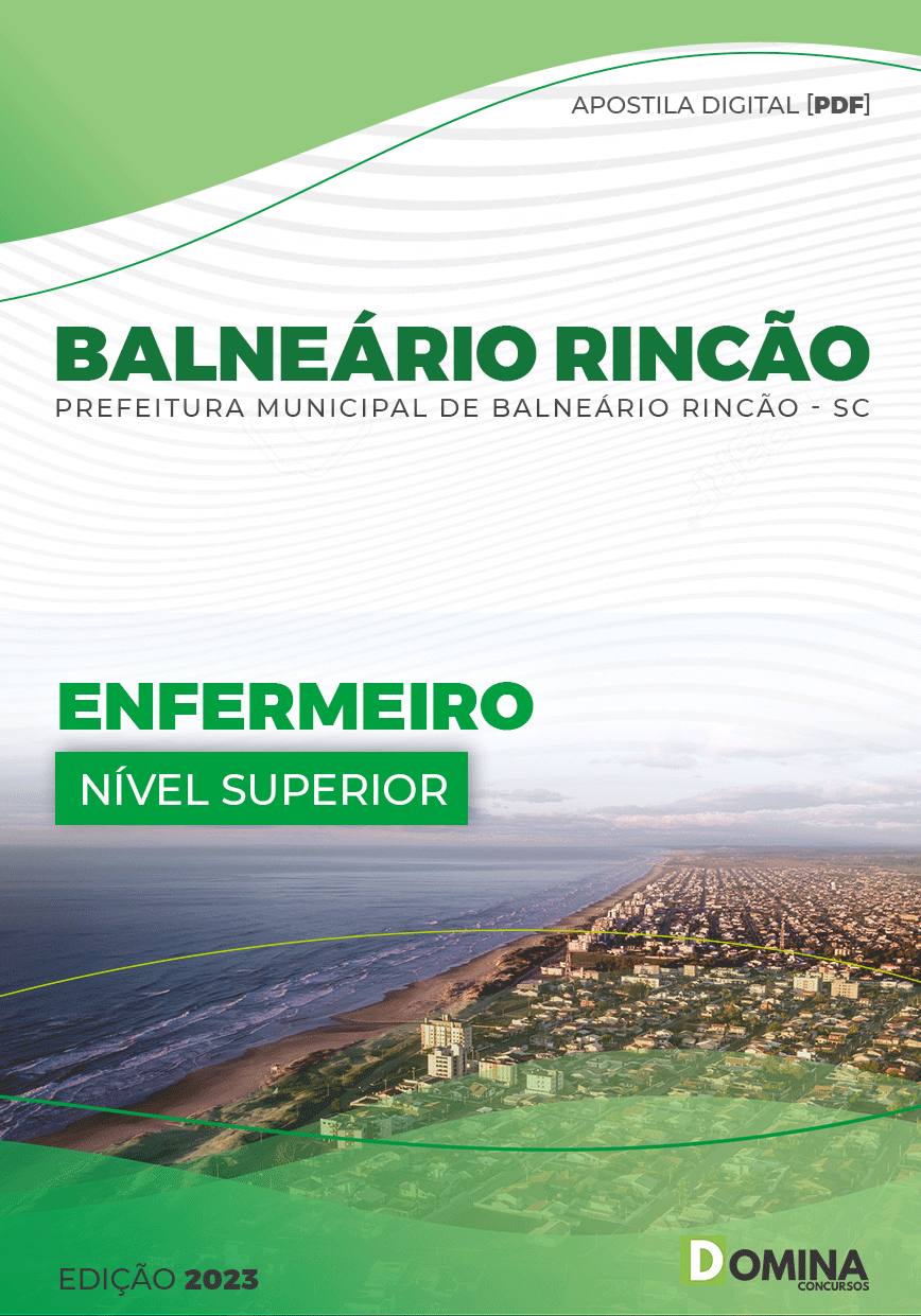 Apostila Pref Balneário Rincão SC 2023 Enfermeiro