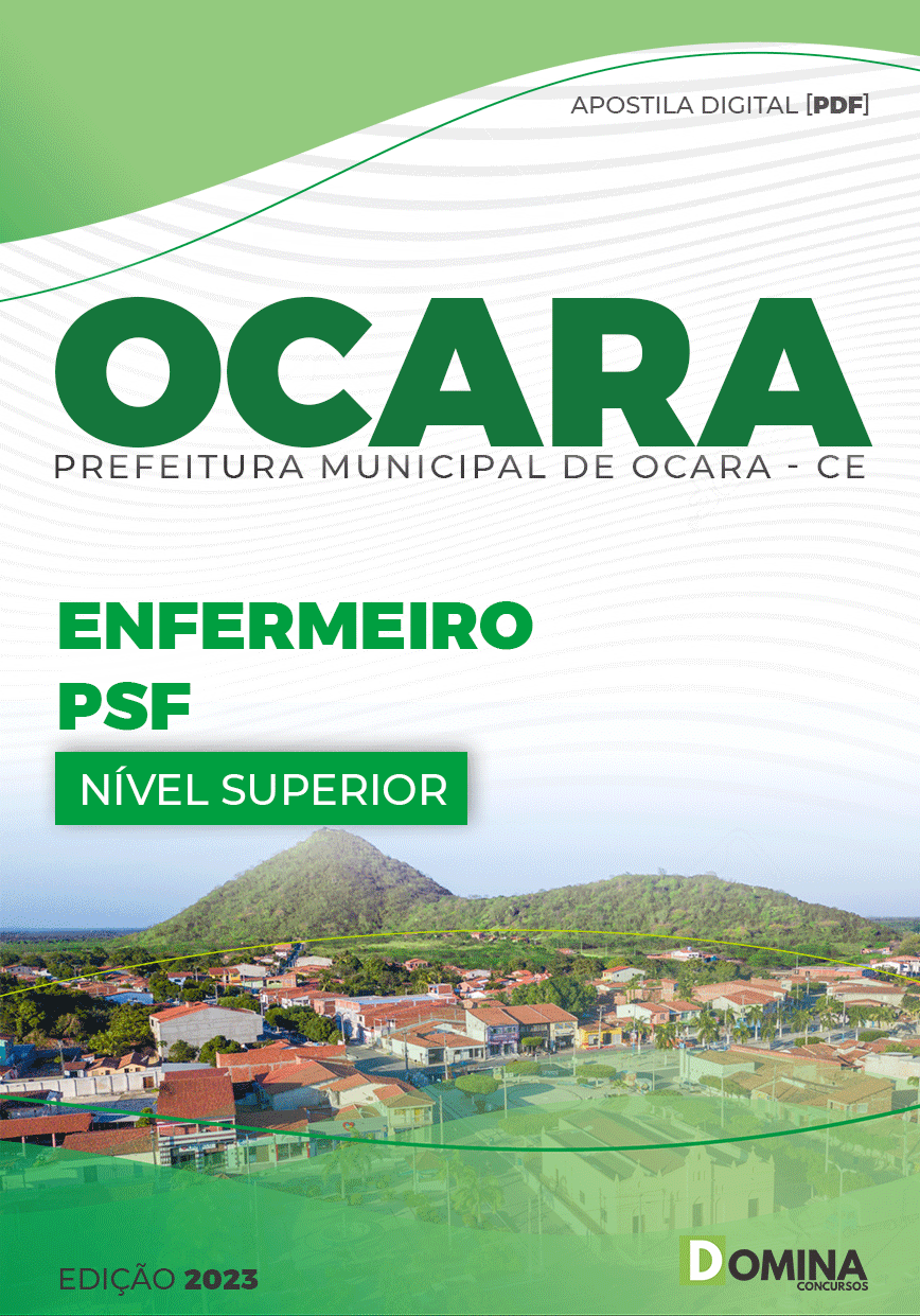 Apostila Concurso Pref Ocara CE 2023 Enfermeiro PSF