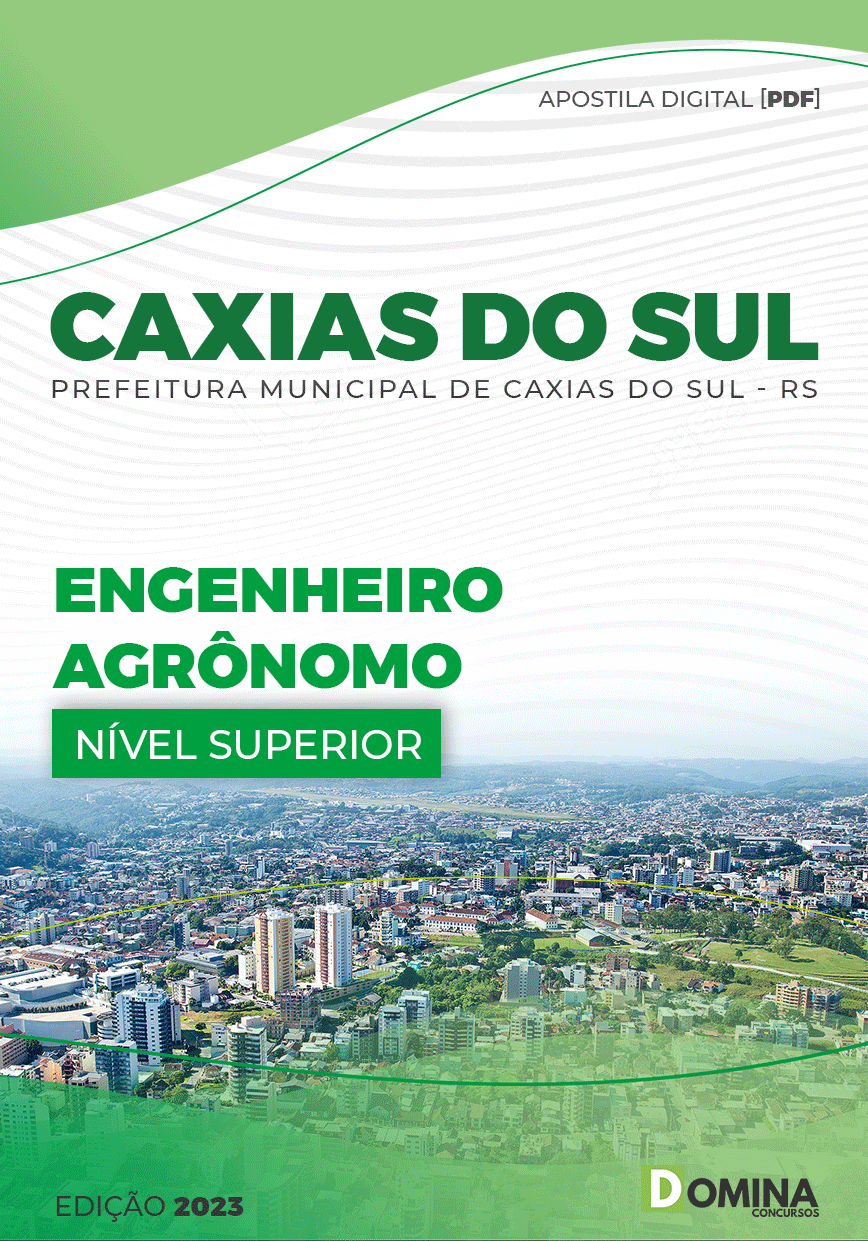Apostila Pref Caxias do Sul RS 2023 Engenheiro Agrônomo