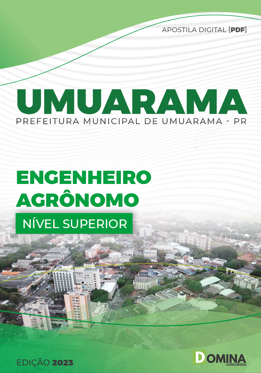 Apostila Pref Umuarama PR 2023 Engenheiro Agrônomo