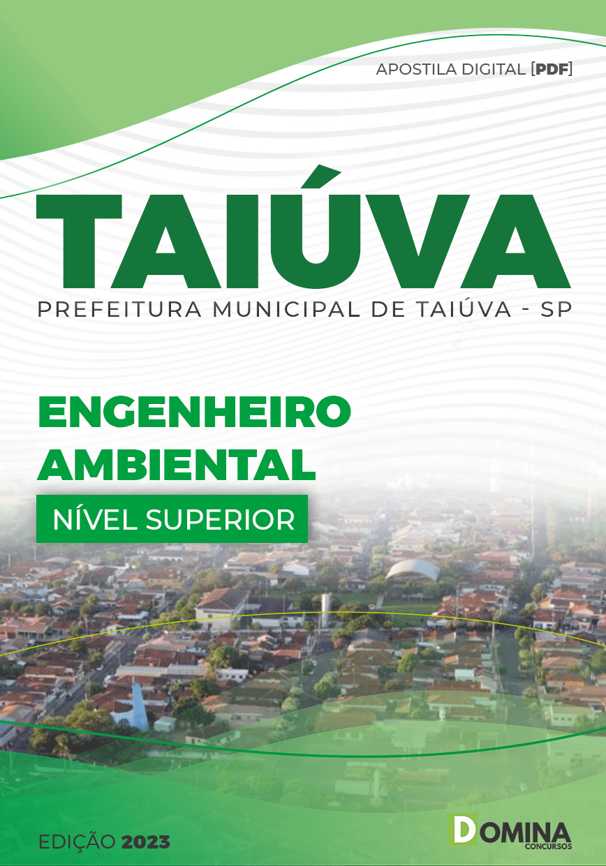 Apostila Concurso Pref Taiúva SP 2023 Engenheiro Ambiental
