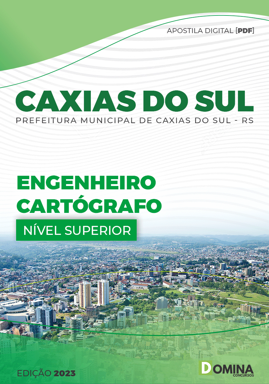 Apostila Pref Caxias do Sul RS 2023 Engenheiro de Alimentos