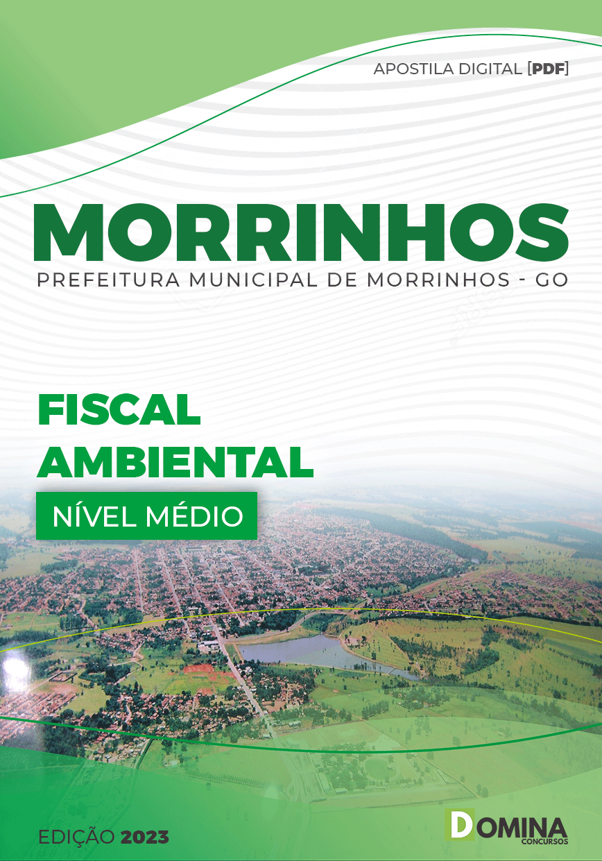Apostila Digital Pref Morrinhos GO 2023 Fiscal Ambiental